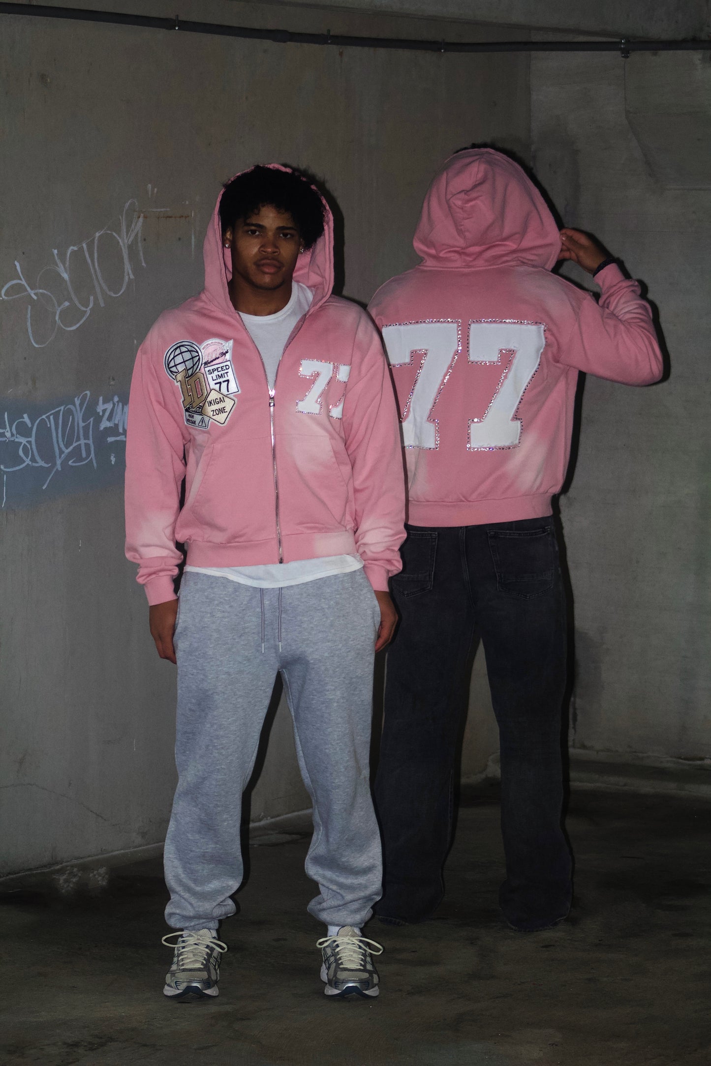 Ikigai “Cherry Blossom” Zip Up